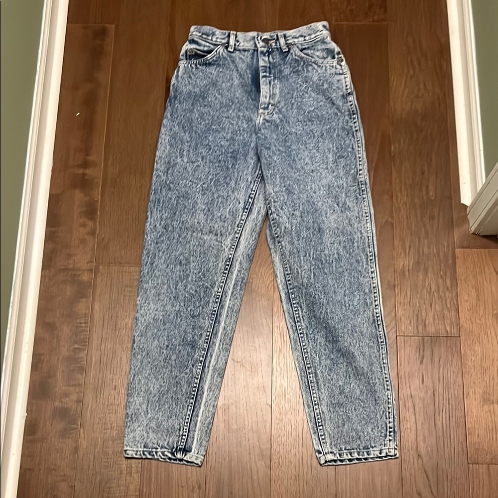 Vintage Lee Acid Wash Denim Jeans